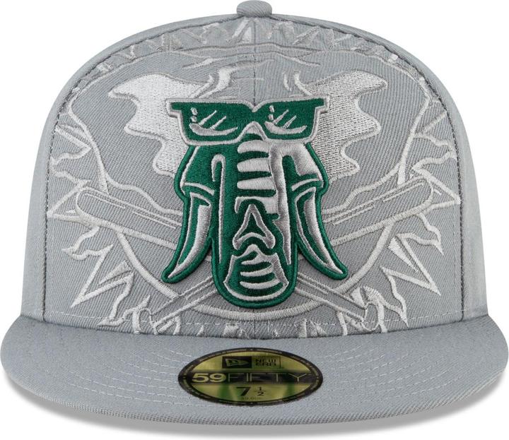 Actual product image New Era 59Fifty Fitted Cap - STORM Oakland Athletics (7 7/8)