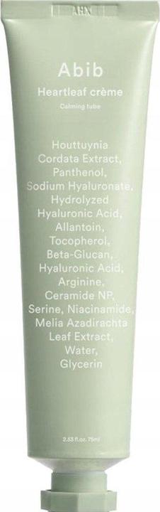 Produktbild NoName Heartleaf Creme Calming Tube 2.54 Fl Oz Beruhigende Feuchtigkeitscreme für Trockenheit (2540 ml)