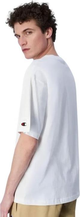Actual product image Champion Koszulka męska Crewneck biała 220270 WW001 L (L)
