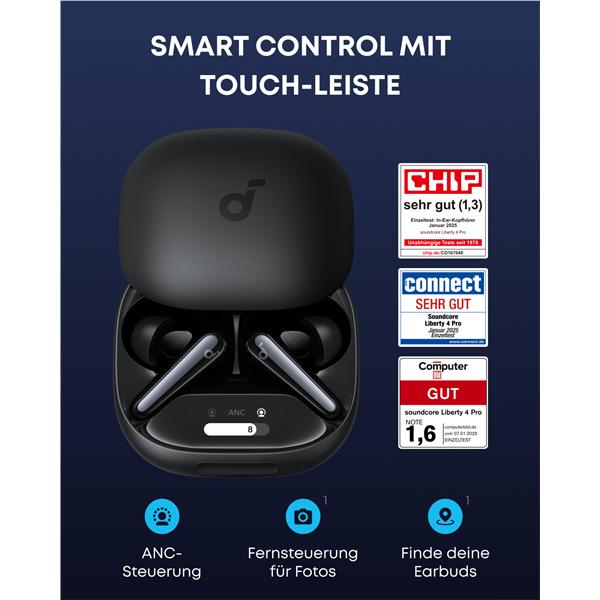 Actual product image soundcore Liberty 4 Pro (ANC, 10 h, Wireless)