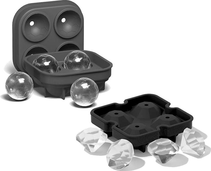 Produktbild Metamorph Silikonformen Set Boys and Girls für Eiswürfel 2er Set