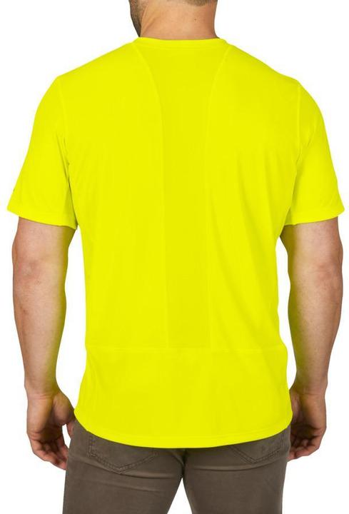 Actual product image GCS Short-sleeved work T-shirt Light - Yellow Wwssyl-M (M)