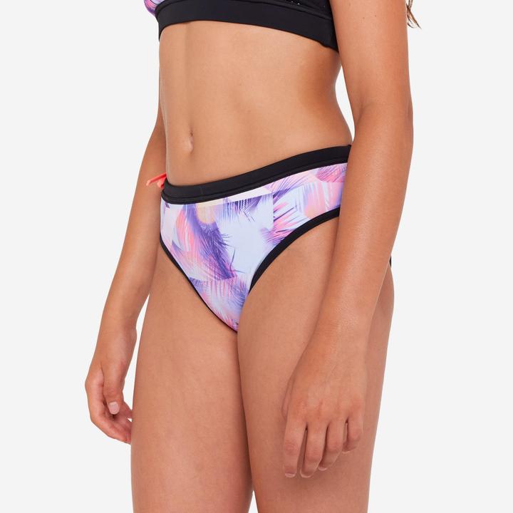 Produktbild Olaian Bikini-Hose Surfen Mädchen mit Kordel Mas rosa (140)