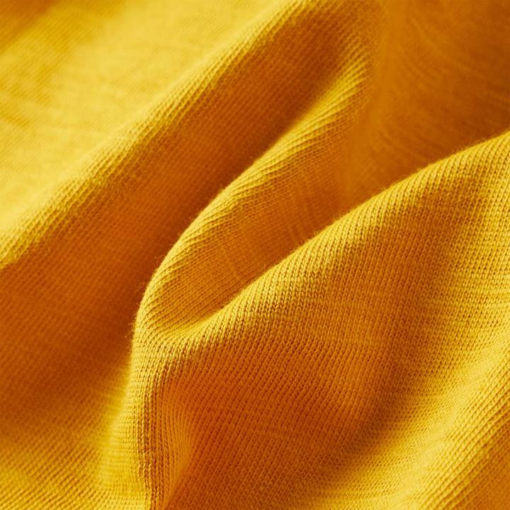 Immagine prodotto VidaXL Camicia da bambino a maniche lunghe ocra 128,Materiale: 100 (128)