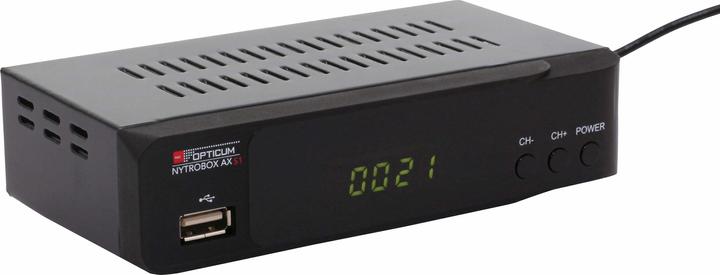Produktbild Opticum RED DVB-S HDTV Receiver NYTROBOX AXS1, mit PVR (DVB-S, CI+-Schacht)