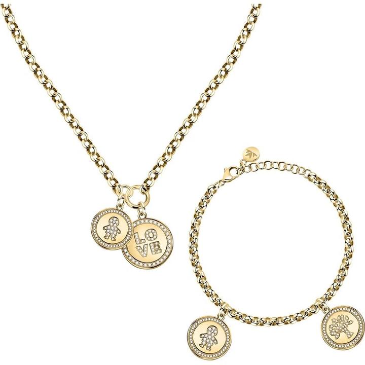 Immagine prodotto Morellato Collana Love da donna in acciaio, cristalli, Ipg - S0r29 (Acciaio, IPG, Cristalli)