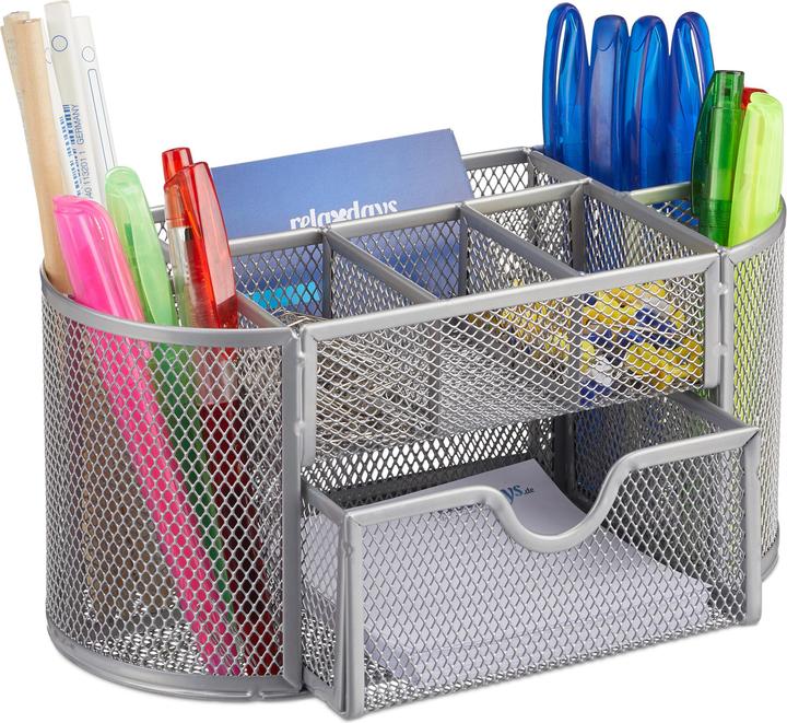 Actual product image Relaxdays Desk Organizer with Pen Holder