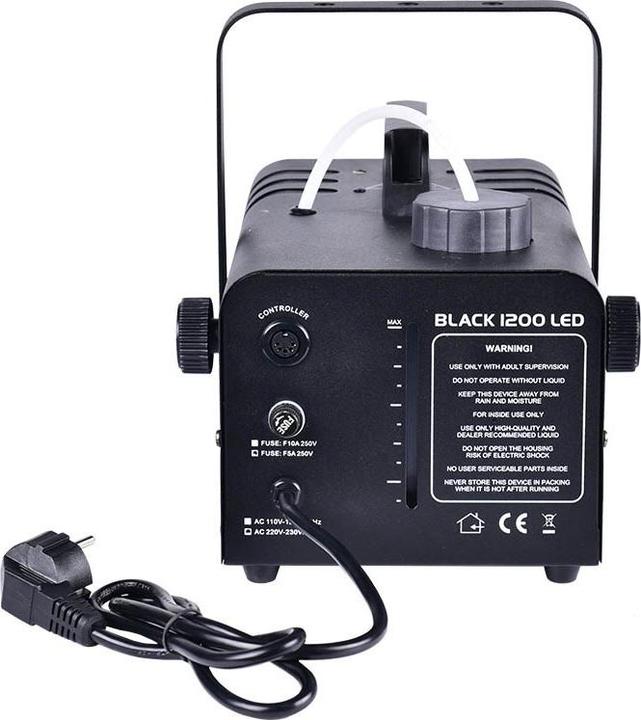 No Name LIGHT4ME BLACK 1200 LED smoke generator