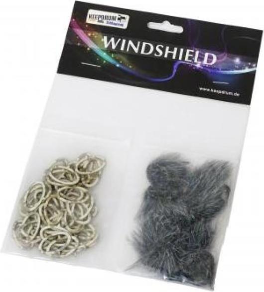 Produktbild keepdrum WS06 Windschutz für Smartphone 10x (Fell)