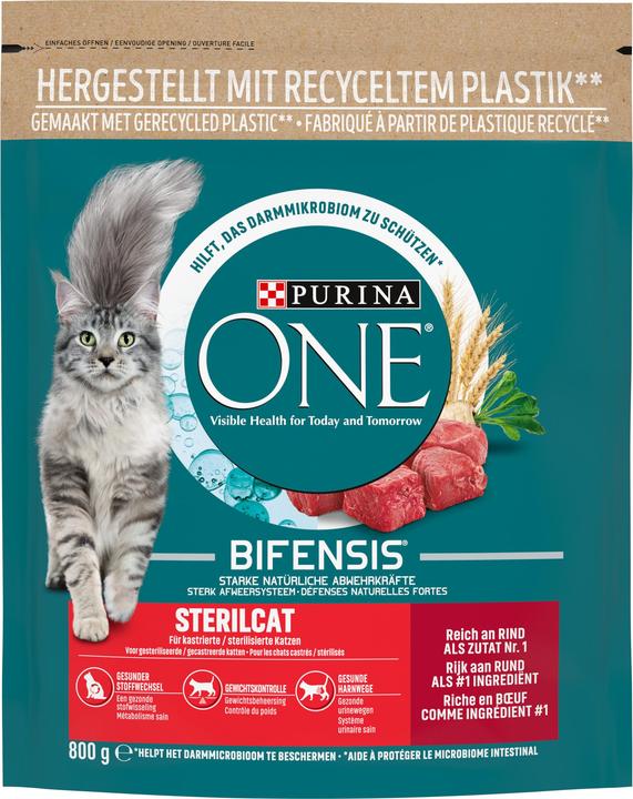Purina ONE Boeuf stérilisé (Adulte, Senior, 1 pcs, 800 g)
