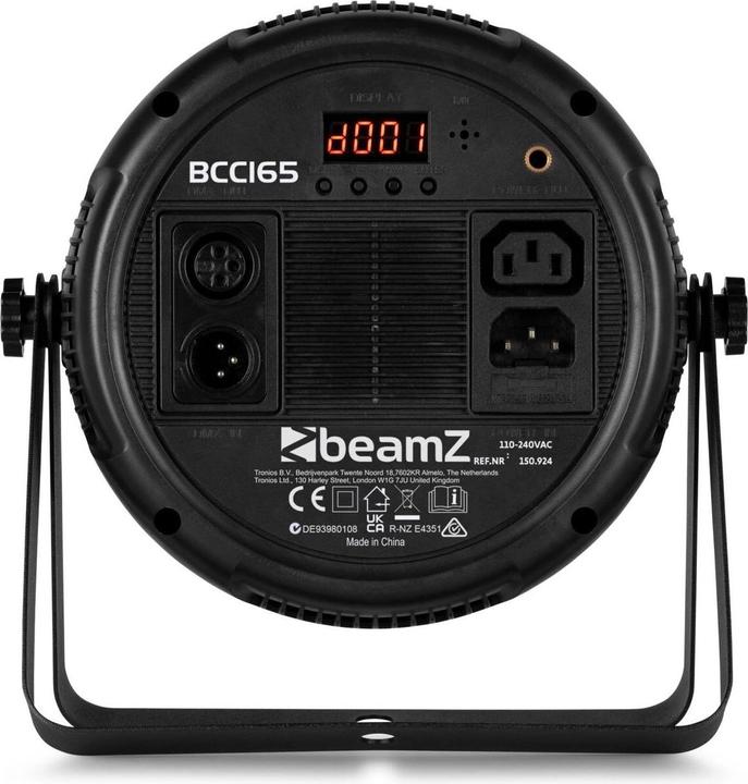 Image du produit BeamZ BCC165 Flat Par (4 W, LED)
