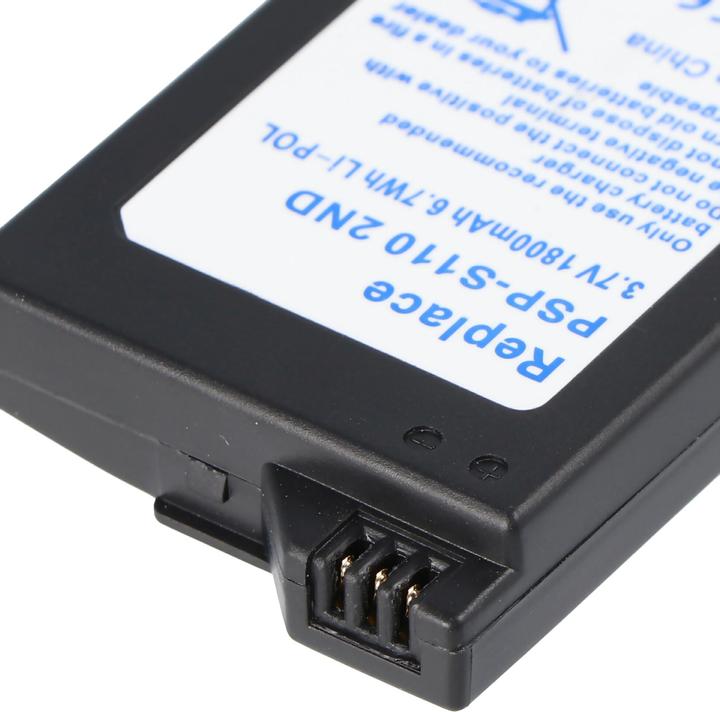Actual product image Sony PSP-S110 Akku (1 pcs., 1800 mAh)