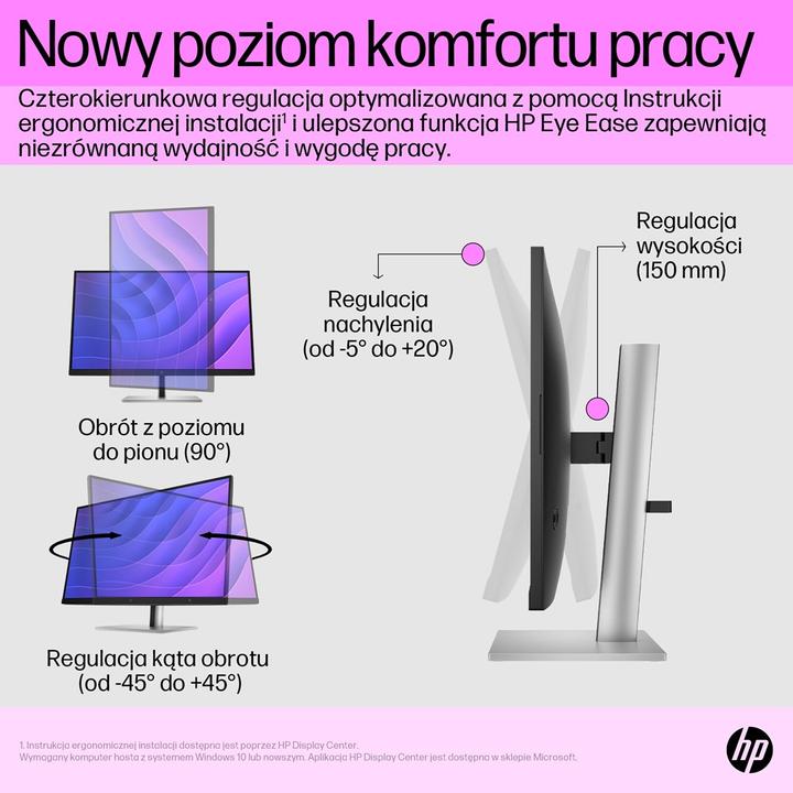 Actual product image HP E27q G5 (2560 x 1440 pixels, 27")