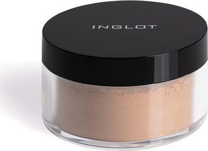 Actual product image Inglot Loose Powder High Coverage Matte Finish Vegan Makeup 23g