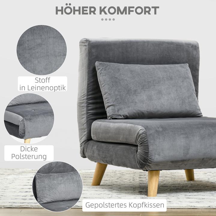 Produktbild Homcom Schlafsessel