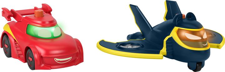 Actual product image Fisher-Price Batwheels Lichteffekt Rennautos - Redbird & Friend
