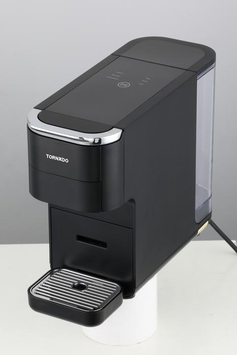 Actual product image Tornado Kapselmaschine TCM-7042-GS / 5-in-1 Capsule Coffee Maker Schwarz (NESCAFÉ Dolce Gusto, Lavazza Blue)