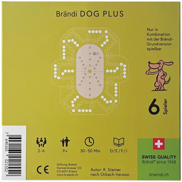 Produktbild Brändi Dog Plus 6 (Italienisch, Französisch, Englisch, Deutsch)