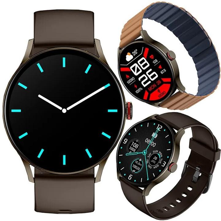 Produktbild NoName Smartwatch IMIKI TG1 Braun Android iOS