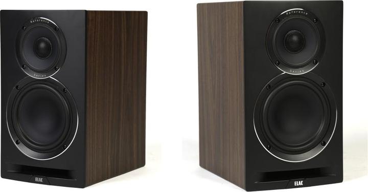 ELAC Uni-Fi Reference UBR6 Regallautsprecher, schwarz/holz Paar (1 Paar)
