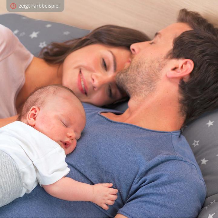 Actual product image Theraline Nursing pillow "The Original" with polyester hollow fibre filling incl. cover 190 cm (190 cm)