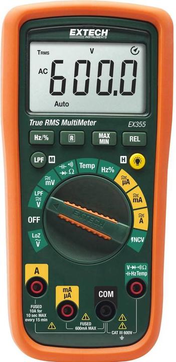 Produktbild Extech Hand-Multimeter digital EX355 (CAT III 600V)