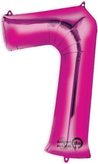 Produktbild Amscan Folienballon Zahl 7 (1 x)