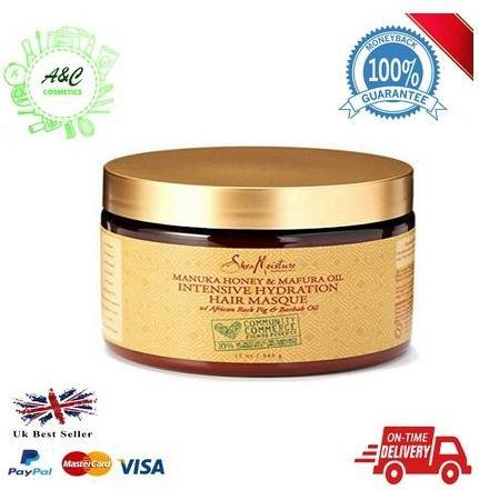 Image du produit Shea Moisture Masque hydratant intensif au miel de Manuka et à l'huile de Mafura 340ml (340 ml)