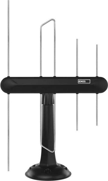 Immagine prodotto Emos Antenna universale EM-DIO3, 0-80 km, DVB-T2, LTE/4G/5G filtro (DVB-T / -T2, LTE)