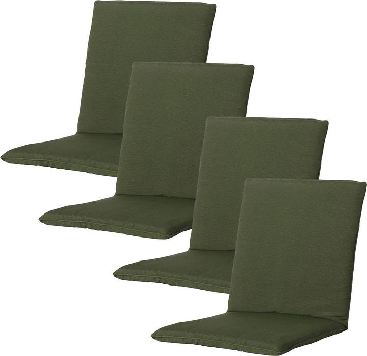 Produktbild Natura Punto Gartenstuhl Niederlehner-Auflage by Madison, 4er Set (97 x 49 cm)