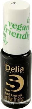 Immagine prodotto Delia Cosmetics Cosmetici Vegan Friendly Smalto per unghie Taglia S Orchidea Nera 5ml (Nero Orchidea, Smalto)