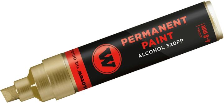 Actual product image Molotow Permanent Pump Marker Gold 4-8mm (Gold, 8 mm, 1 x)