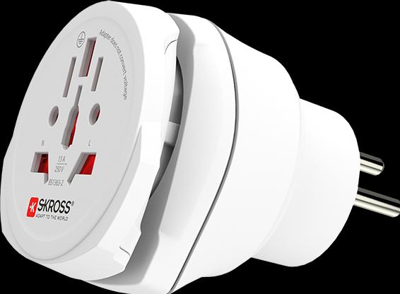Actual product image Skross World to Israel