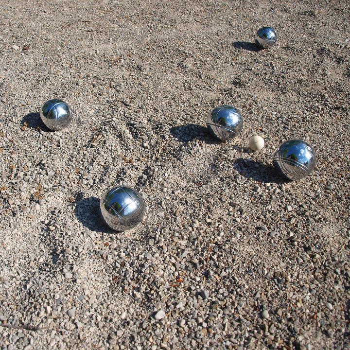 Immagine prodotto Schildkröt Set di bocce / Boccia / Pentanque in acciaio (6 x, 72.50 mm)