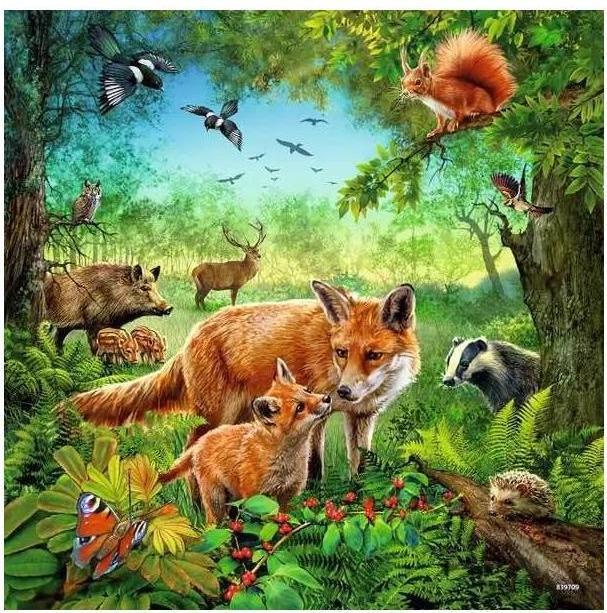 Produktbild Ravensburger Tiere der Erde (49 Teile)