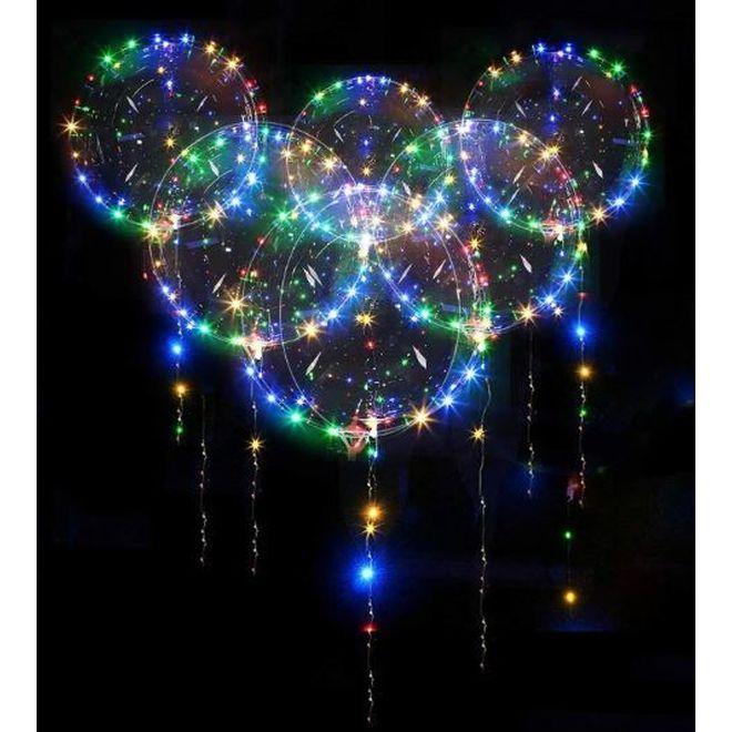 Actual product image MU Style Balloons with fairy lights (3 pieces) (3 x)