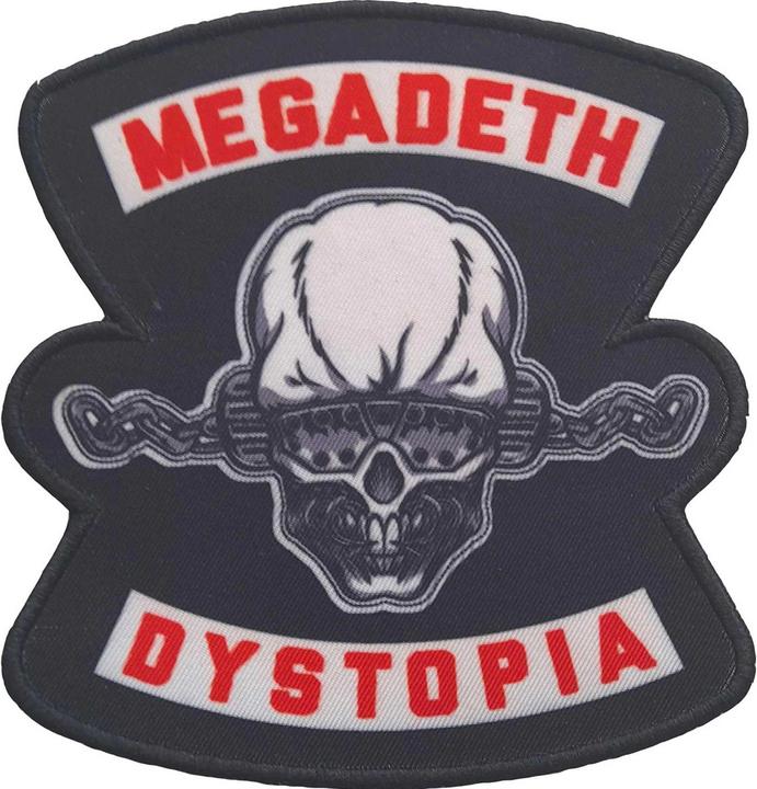 Produktbild Megadeth Dystopia Iron On Patch (1 x)