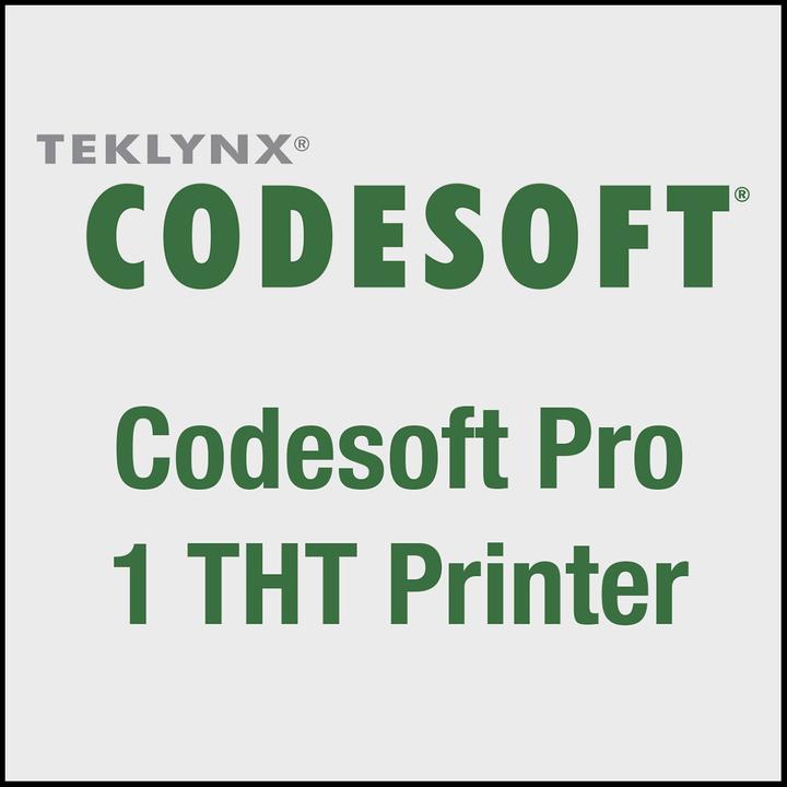 Produktbild Brady CodeSoft Pro, 1 THT Drucker, USB-Protection, incl. 1-jährigem Software-Wartungsvertrag