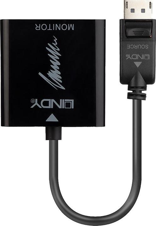 Lindy DisplayPort 1.2 an HDMI 4K60 Adapter (HDMI, 15 cm)
