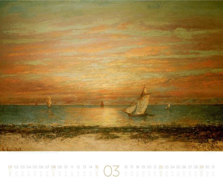 Produktbild Die Kunst der Stille Kalender 2026 (54 x 48 cm, Harter Einband, Französisch, Englisch)