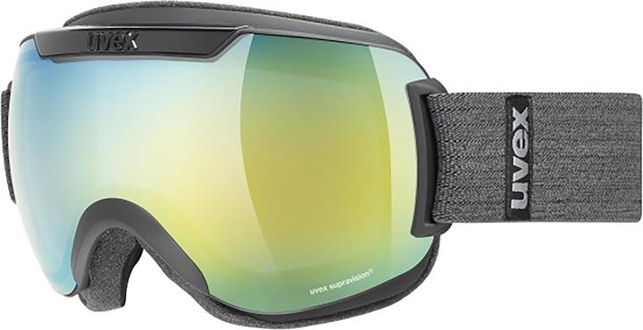 Actual product image Uvex Sports Ski goggles Downhill 2000 Full Mirror (colour: 2730 black, mirror orange (S2), blue)