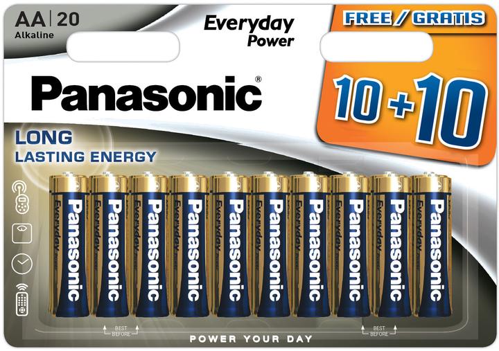 Produktbild Panasonic Batterien 10+10 (20 Stk., AA)