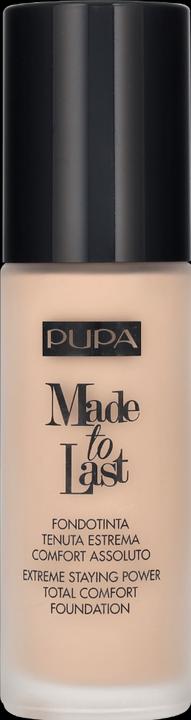 Actual product image Pupa Milano Pupa MADE TO LAST FOUNDATION Porcelain (010 Porcelain)