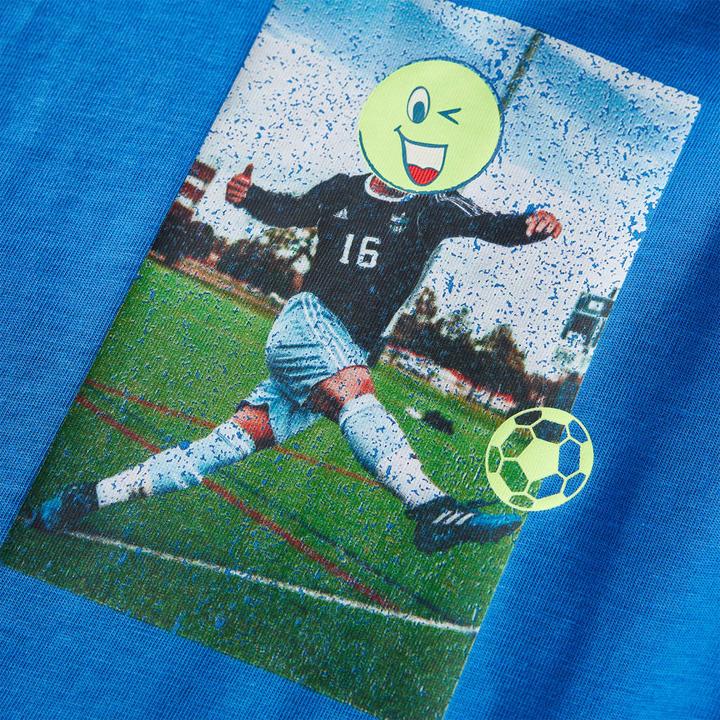 Immagine prodotto VidaXL Camicia da bambino a maniche lunghe blu cobalto 92,Materiale: 100 (92)