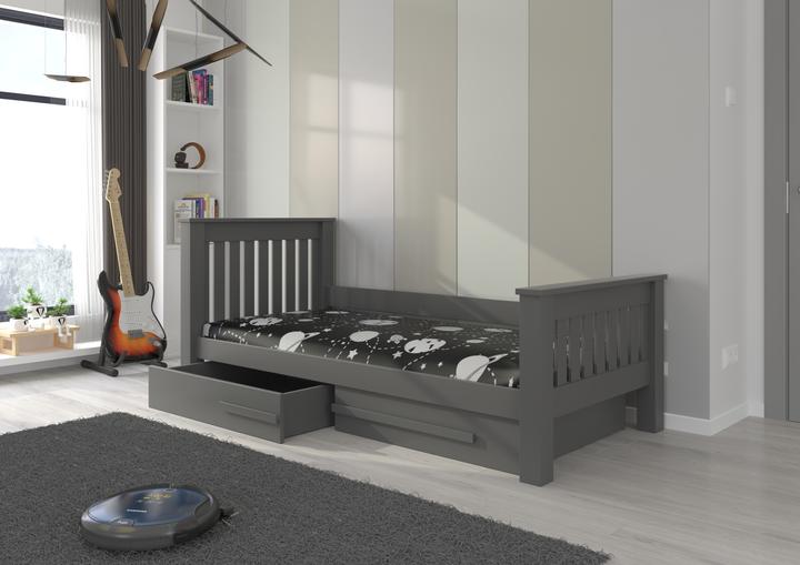 Produktbild ADRK Furniture Bett mit Matratze CARMEL 180x80 (180 x 80 cm)