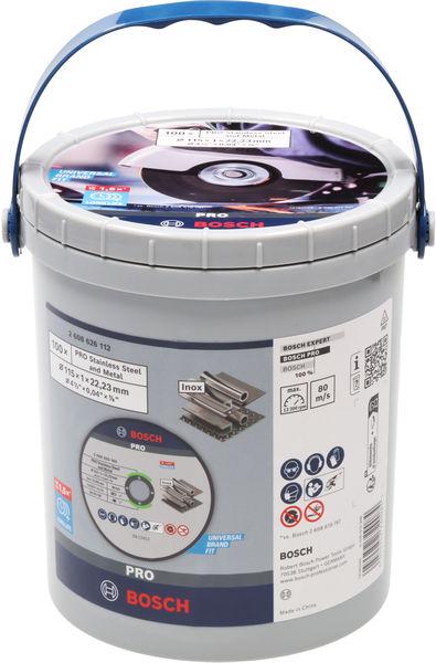Produktbild 3M Trennscheibe StSt Metal Eimer 100x260860 2608626112
