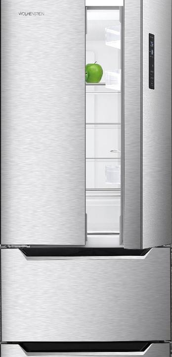 Actual product image Wolkenstein French Door Khlschrank FD351.4A++NFIX BxHxT 63.5 x 185.5 x 68.50 cm Khlteil 191 l Gef (320 l)