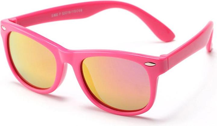Actual product image Techsuit - Sunglasses Polarised (D802) - for Kids Between 3-6 Years, UV Protection - Pink / Pink
