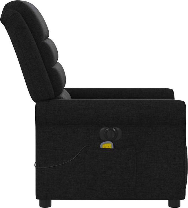 Immagine prodotto VidaXL Sedia da massaggio elettrica in tessuto nero