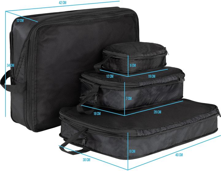 Produktbild Normani Reisetasche mit Rucksackfunktion 90 L mit 4 Kleidertaschen (90 l)